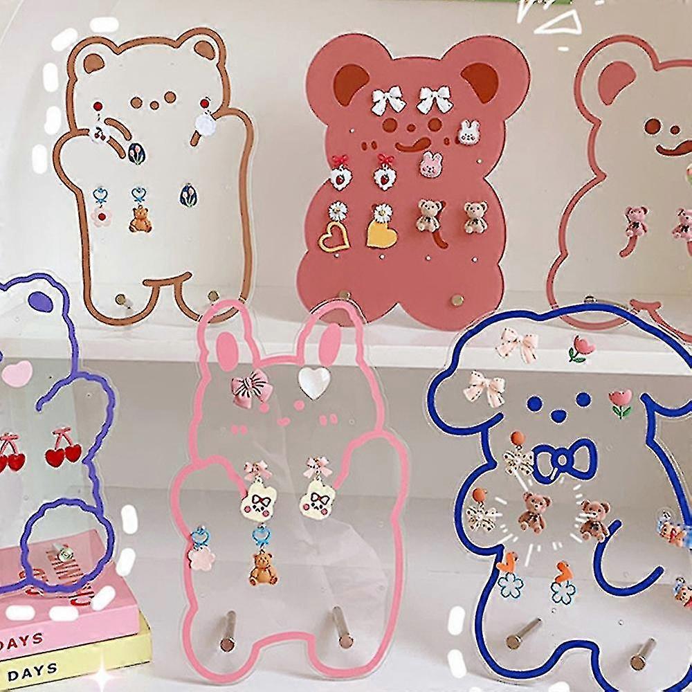 Cute Girl Earring D ( Tea Tea )