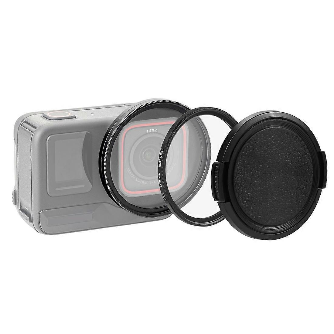 Bague d’adaptation de filtre d’objectif UV PULUZ 52mm pour Insta360 Ace Pro / Pro 2