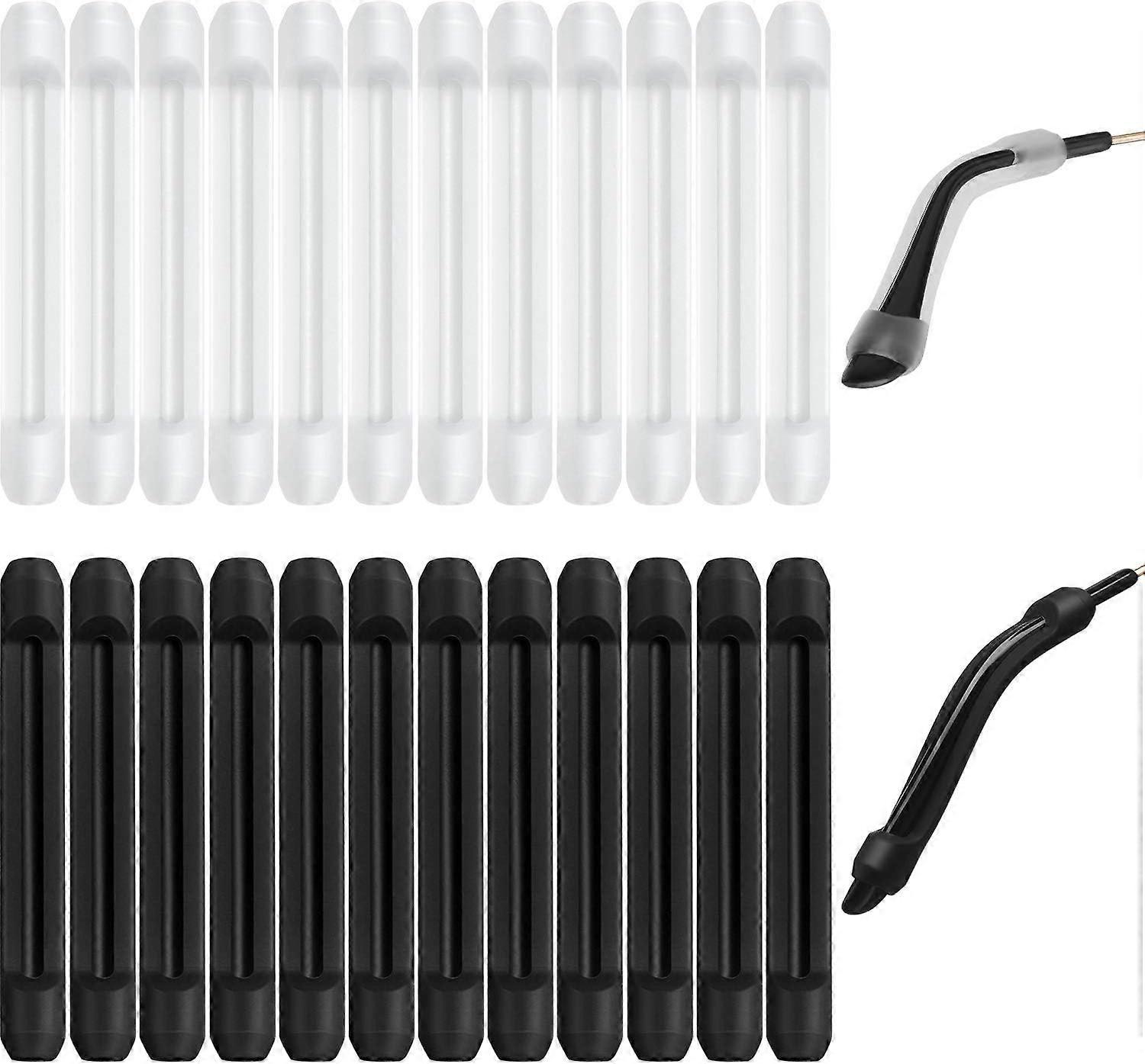 12 Pairs Silicone Ear Cushions for Glasses Non-Slip Eyeglass Pads Ear Hook Eyeglasses Strap Holder for Reading Glasses