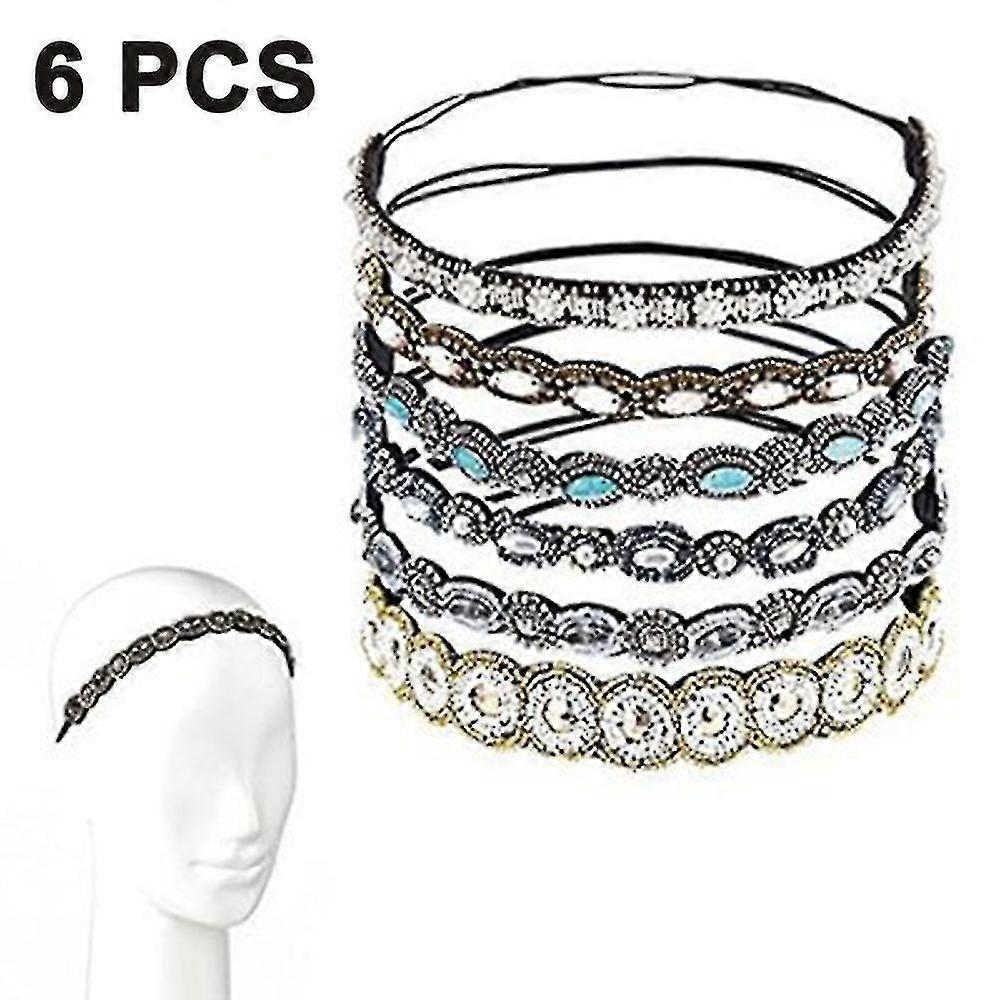 6 Pcs Rhinest S, Beaded S H Accessories