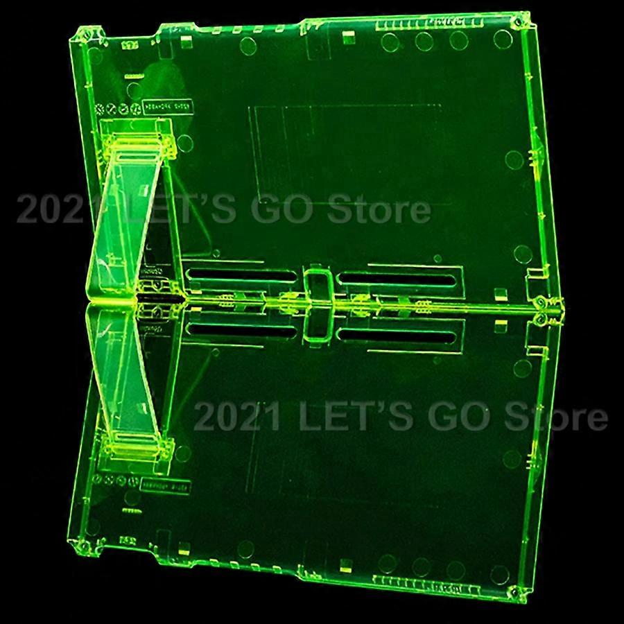 Nintend Switch Console DIY Replacement Housing Shell Transparent Back Plate Case with Kickstand for Nintendo Switch Accessories