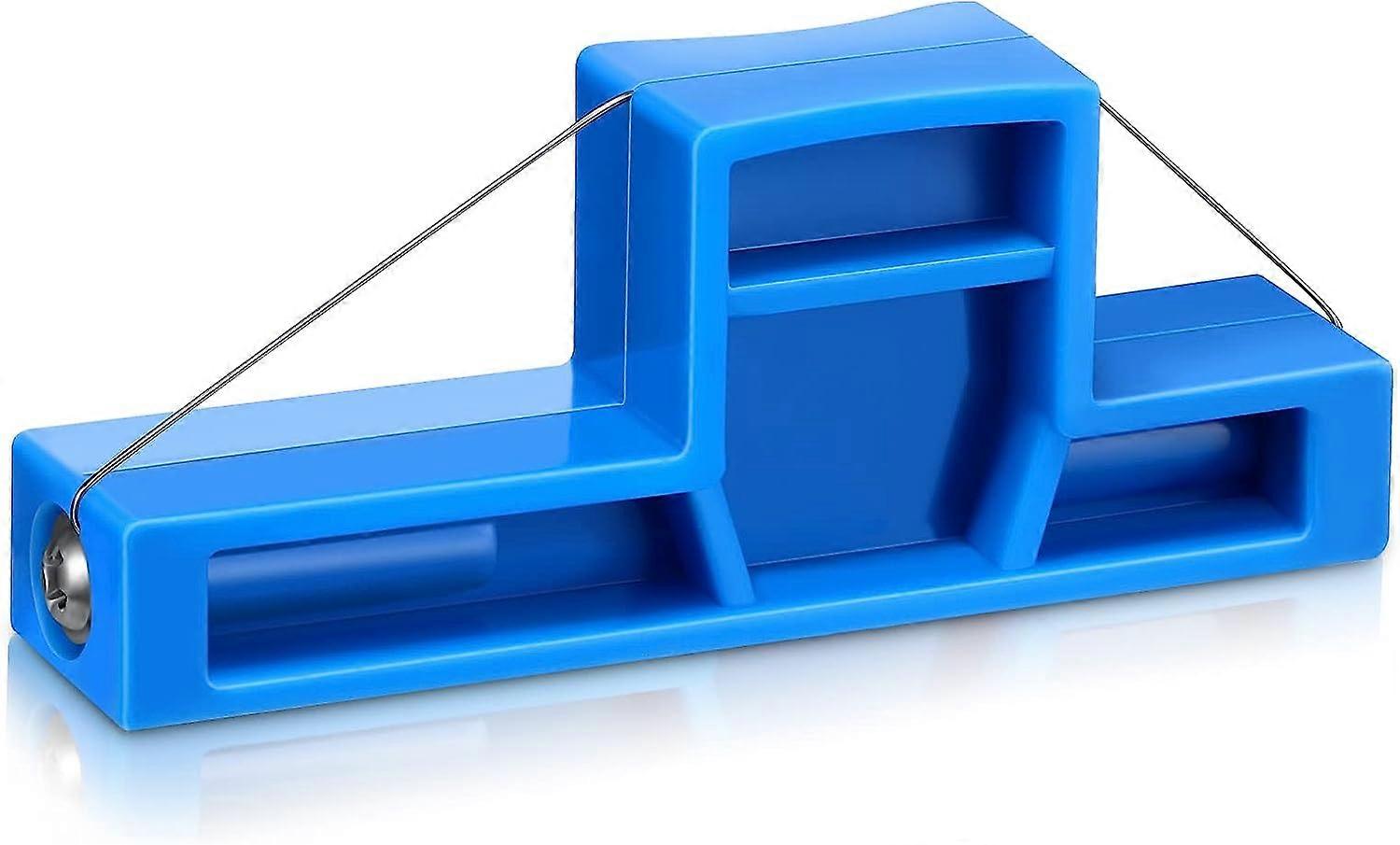 Angle Cutting Clay Tools Wire Miter Knife Clay Dressing Tools Clay Miter Tool Blue Plastic Ceramic Wire Cutter