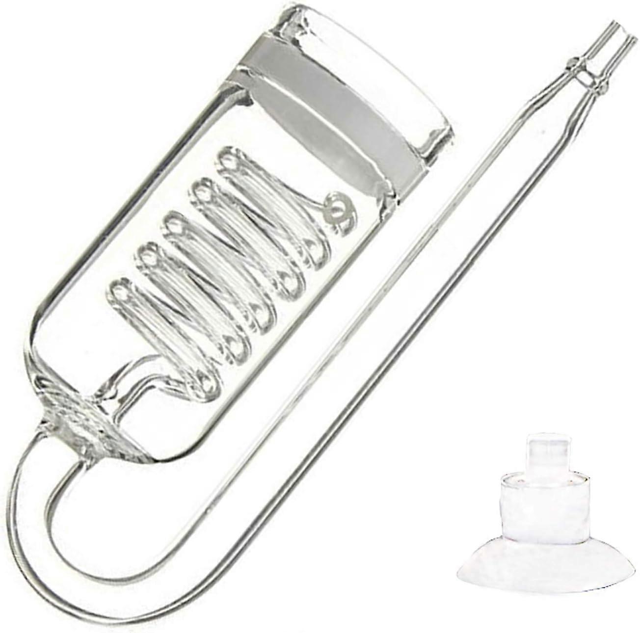 CO2 Diffuser, CO2 Diffuser Aquarium 60~300L Plants Tank Atomizer, with Suction Cup for Aquarium Live Plants