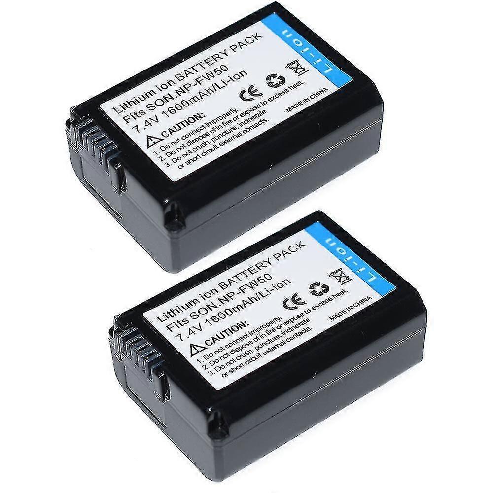 2x Battery suitable for Sony Zv-e10 Mirrorless Vlogging Camera 24.2 Mp Zv-e10l