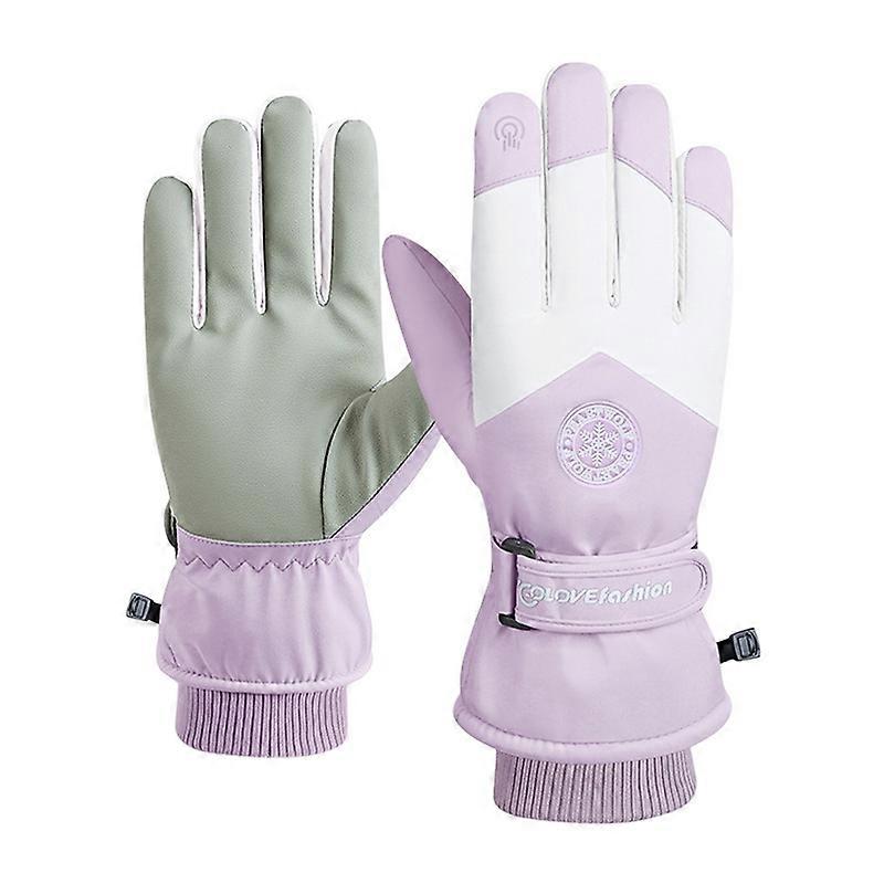 Skiing Snowboarding Waterproof touch Gloves Thinsulate Warm Touchscreen Cold Weather winter mittens Snowmobile Gloves Men Women