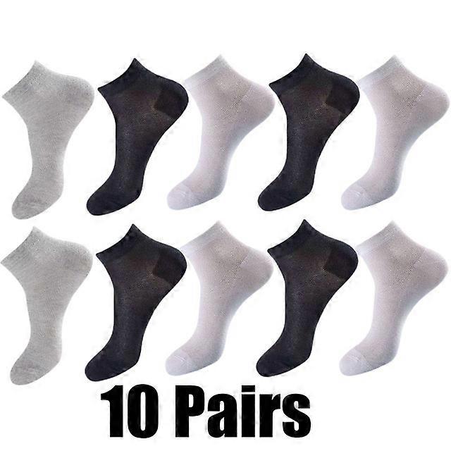 10 זוגות קיץ רשת דקה גברים' s שמלה גרביים נושם באיכות גבוהה מזדמנים גרבי כותנה צבע אחיד גרביים עסקיים גברים-C4,EUR גודל 39-45