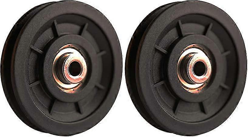 90mmの体育館の滑車の車輪、ケーブル機械の適性装置のための普遍的な軸受けの滑車 耐摩耗性アブレーションスペアパーツ