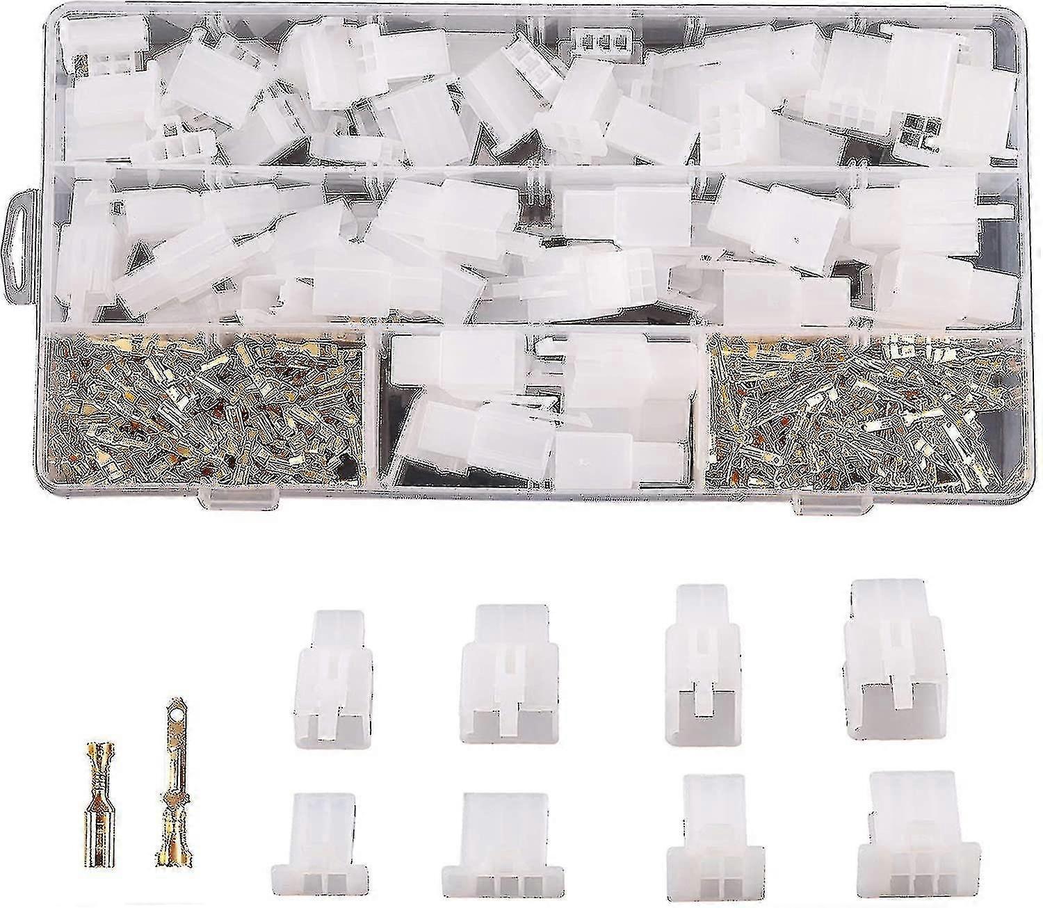 380pcs 2.8mm Automotive Connector Kit Electrical Wire Connectors