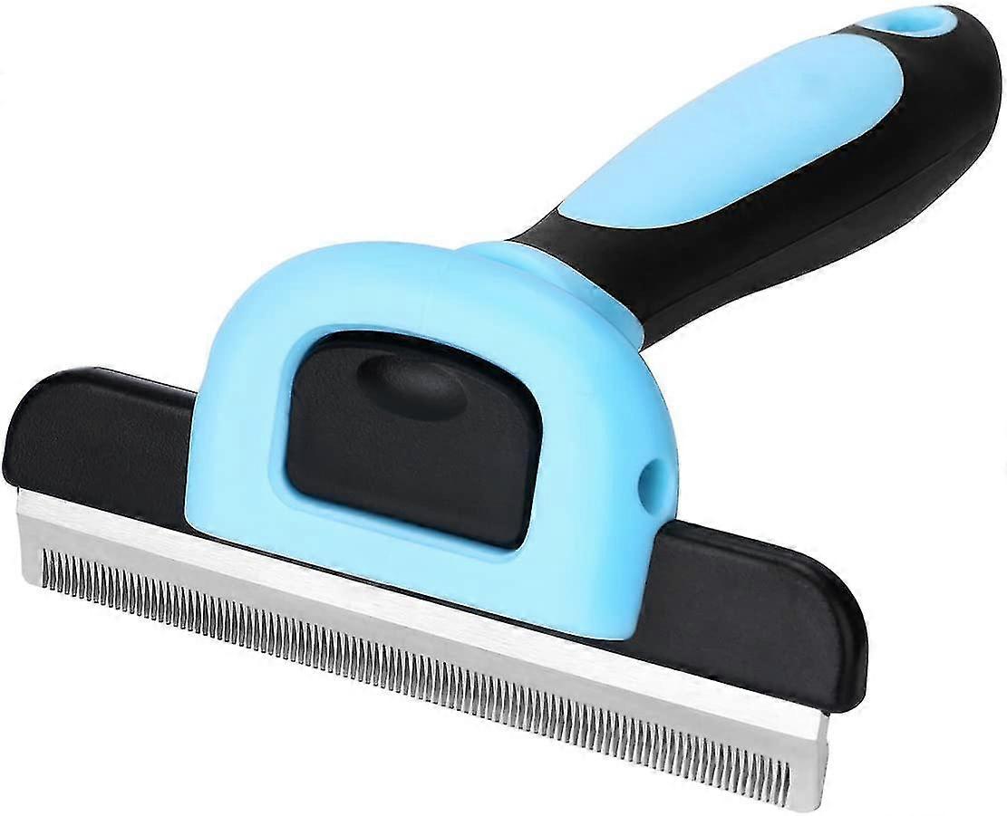 Pet Grooming Brush Effectively Reduces Shedding By Up To 95% Professional Deshedding Tool