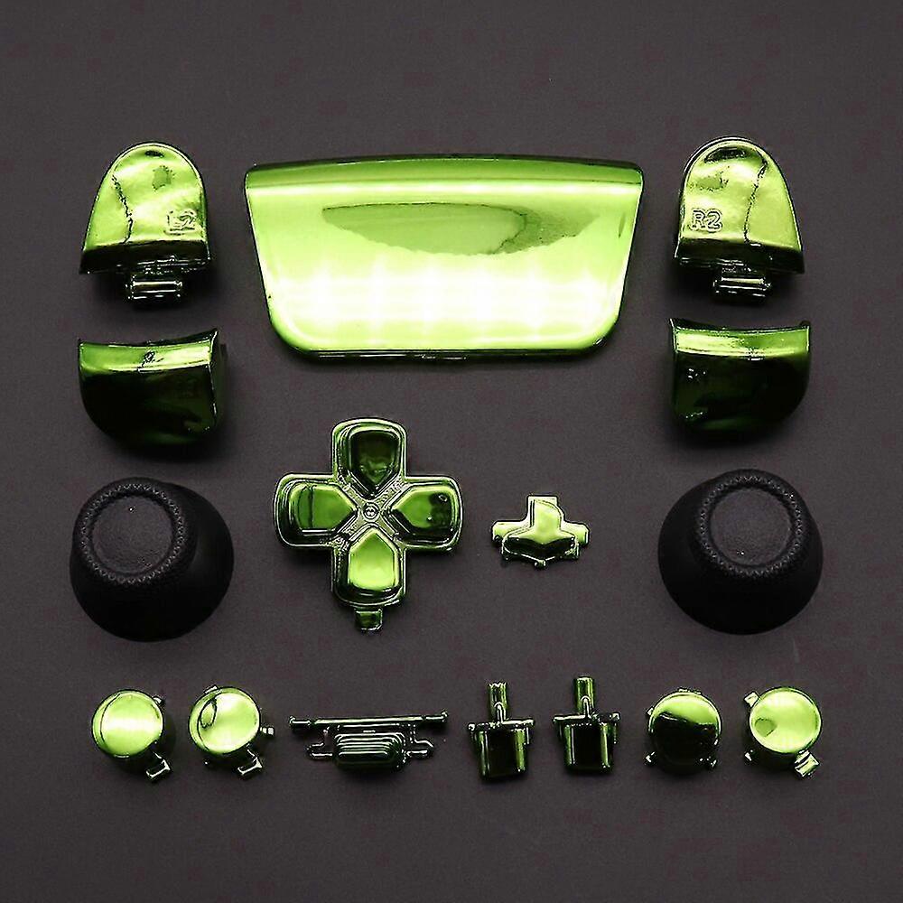 Replacement D-pad R1 L1 R2 L2 Trigger Buttons Share Options Button Set For Ps5 2.0 V2 020 Controller Conductive Rubber Pad