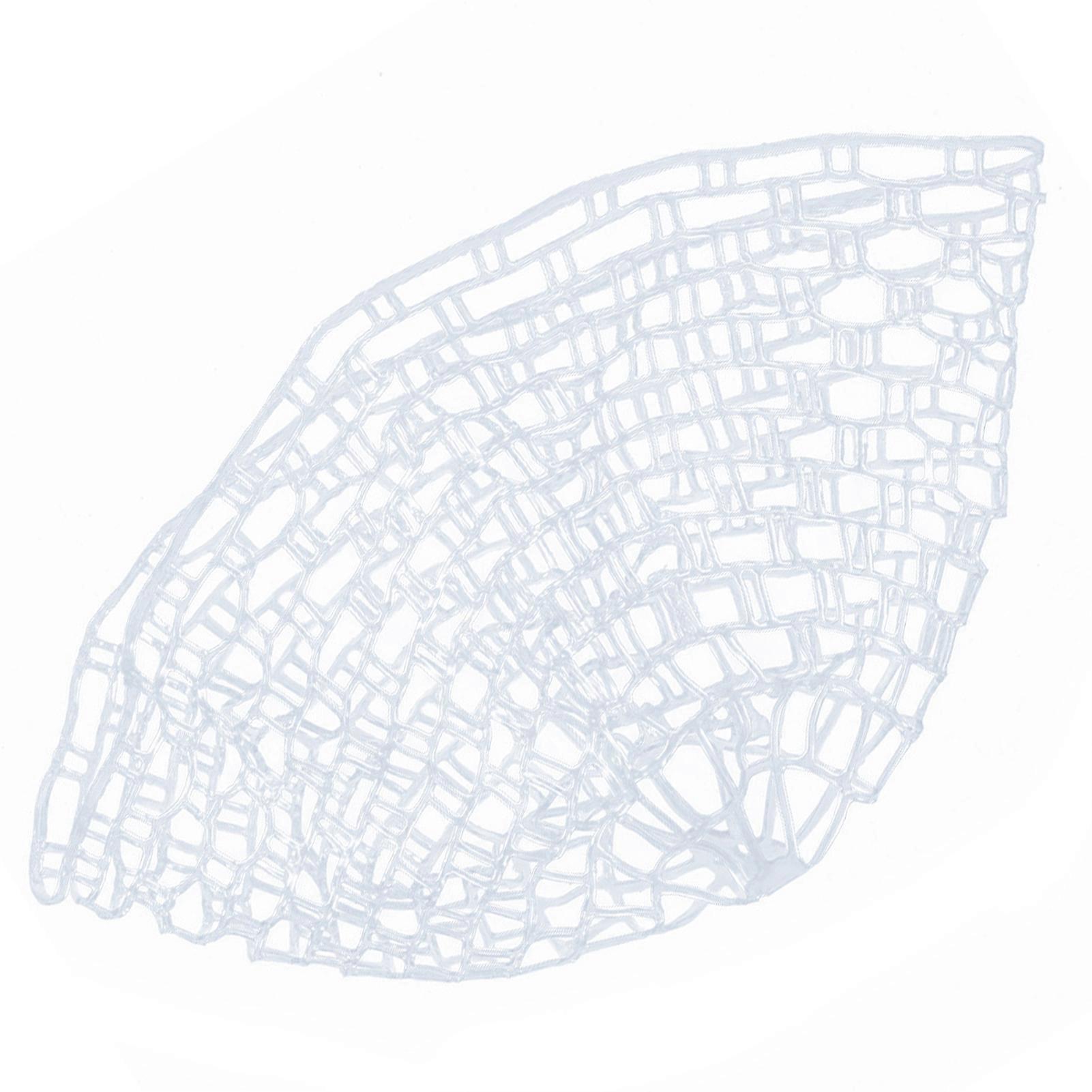 2024Filet de pêche à la mouche en plein air en caoutchouc transparent sac en filet de remplacement (Mudium)