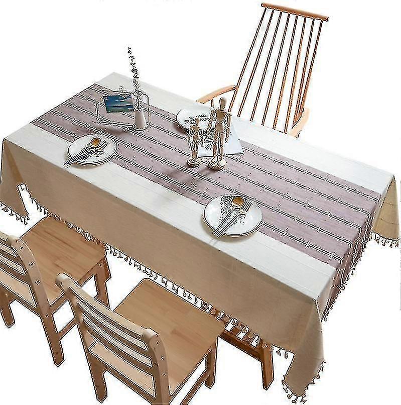 Tablecloths Washable Checkered Design Tablecloth Rectangle Table Cover