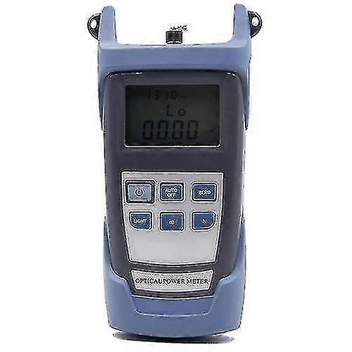 Gray 10mw Aua-80a Handheld Optical Power Meter Red Light Fiber Light Decay Testers Machine Fiber Opt