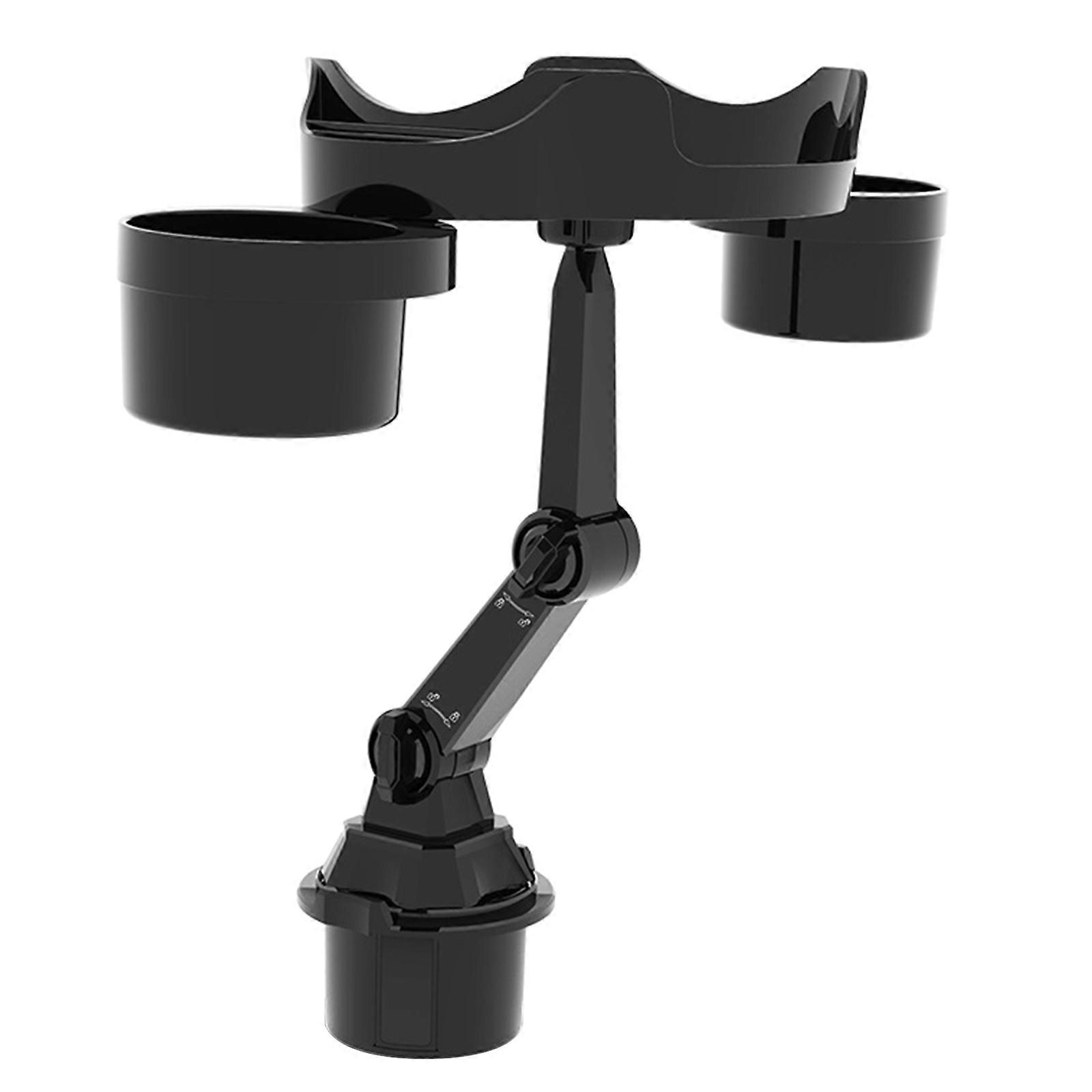 Multi-Functional 360-Degree Desk Cup Holder Mount Snack Tray Premium Table