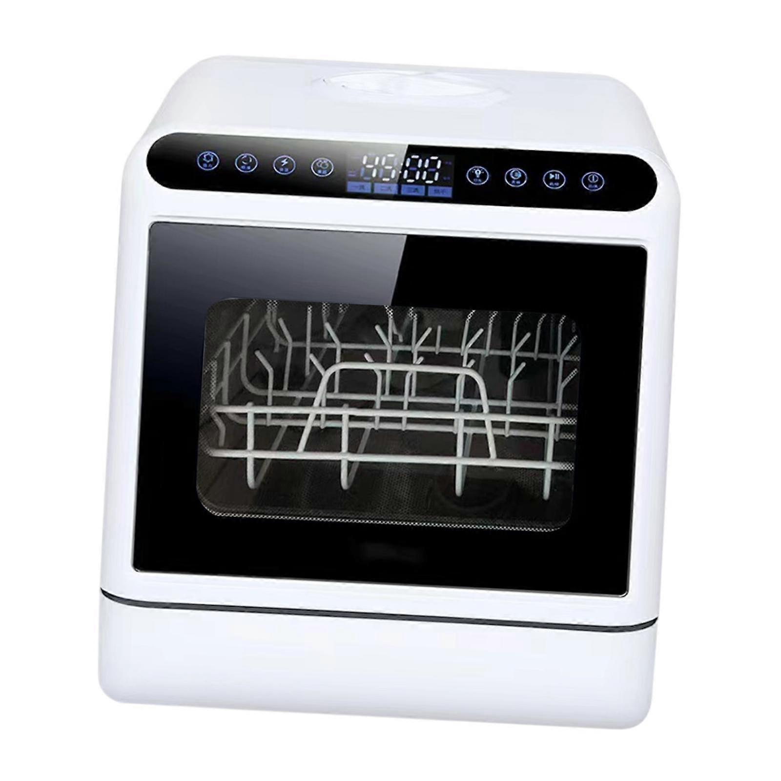 Countertop Dishwasher Glass Fruit Wash 4 Wash Programs for Dorms Rvs Camping