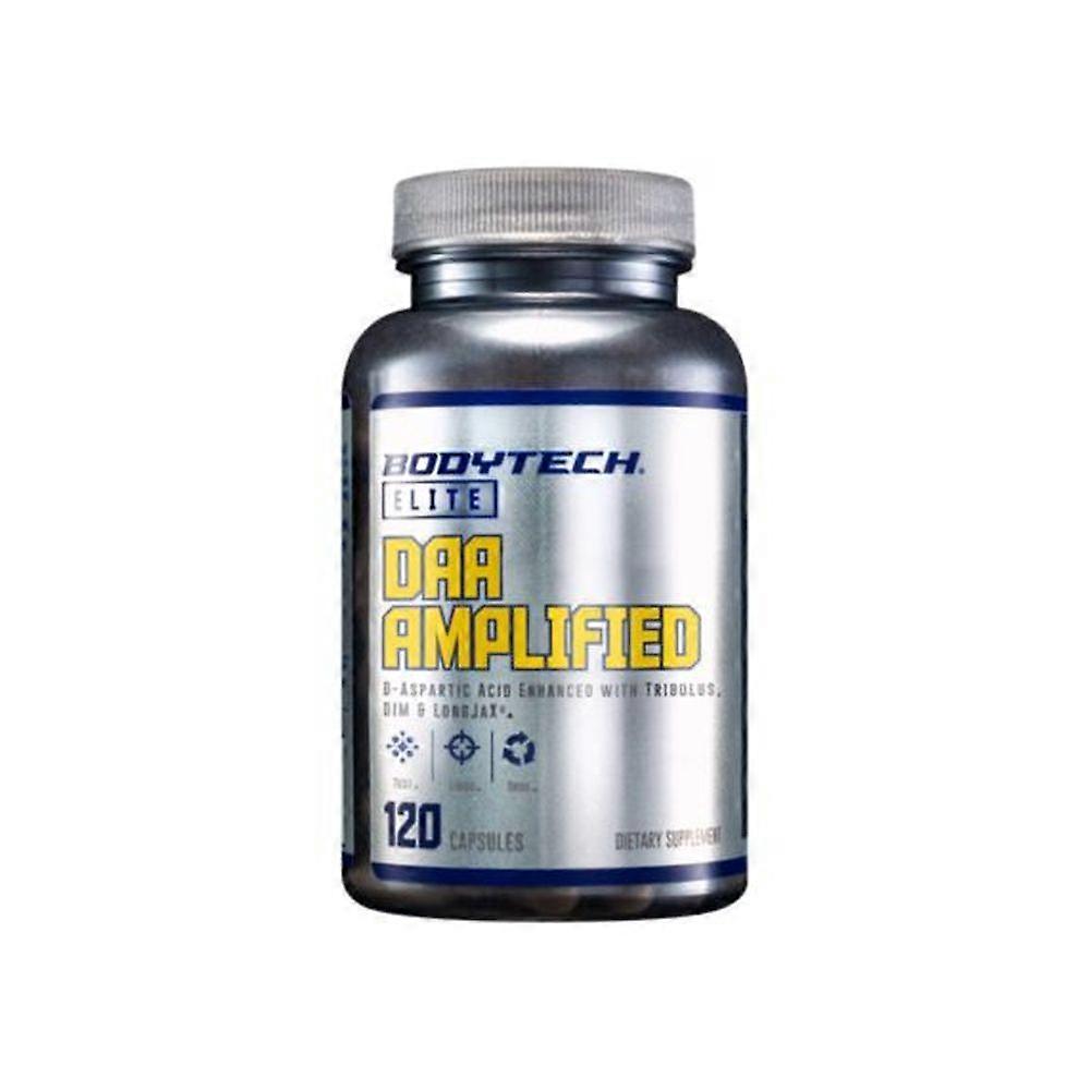 DAA Amplified - D-Aspartic Acid Fortified with Tribulus, DIM & Longjax -120 Caps