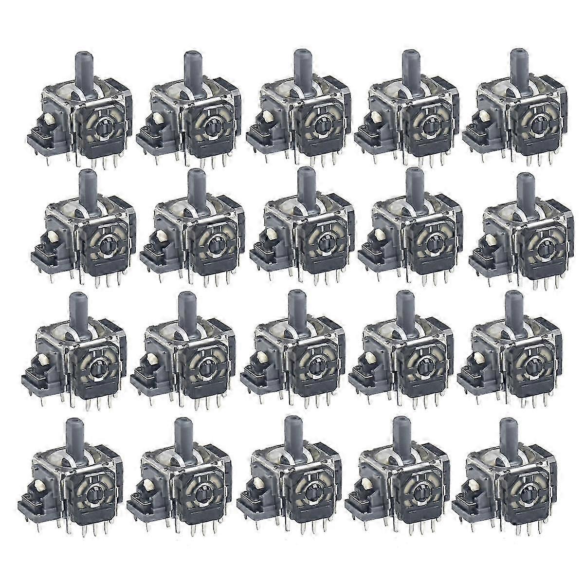 20pcs For 3d Analog Joystick Potentiometer For Switch Pro/ One/ Game Controller Thumb Stick