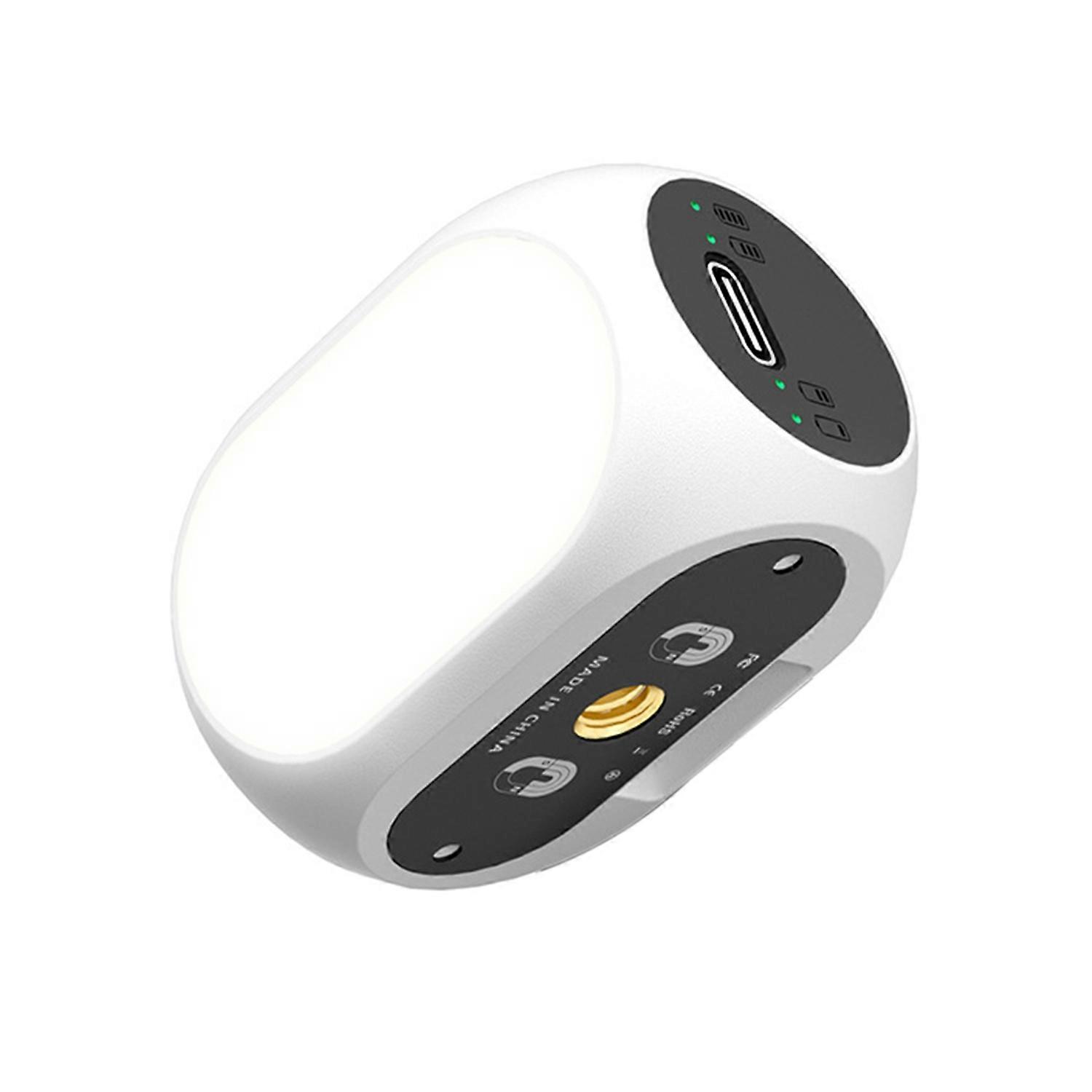 LED Fill Light Dimmable 3-Color Temperatures Rechargeable Compact Portable Gimbal Stabilizer