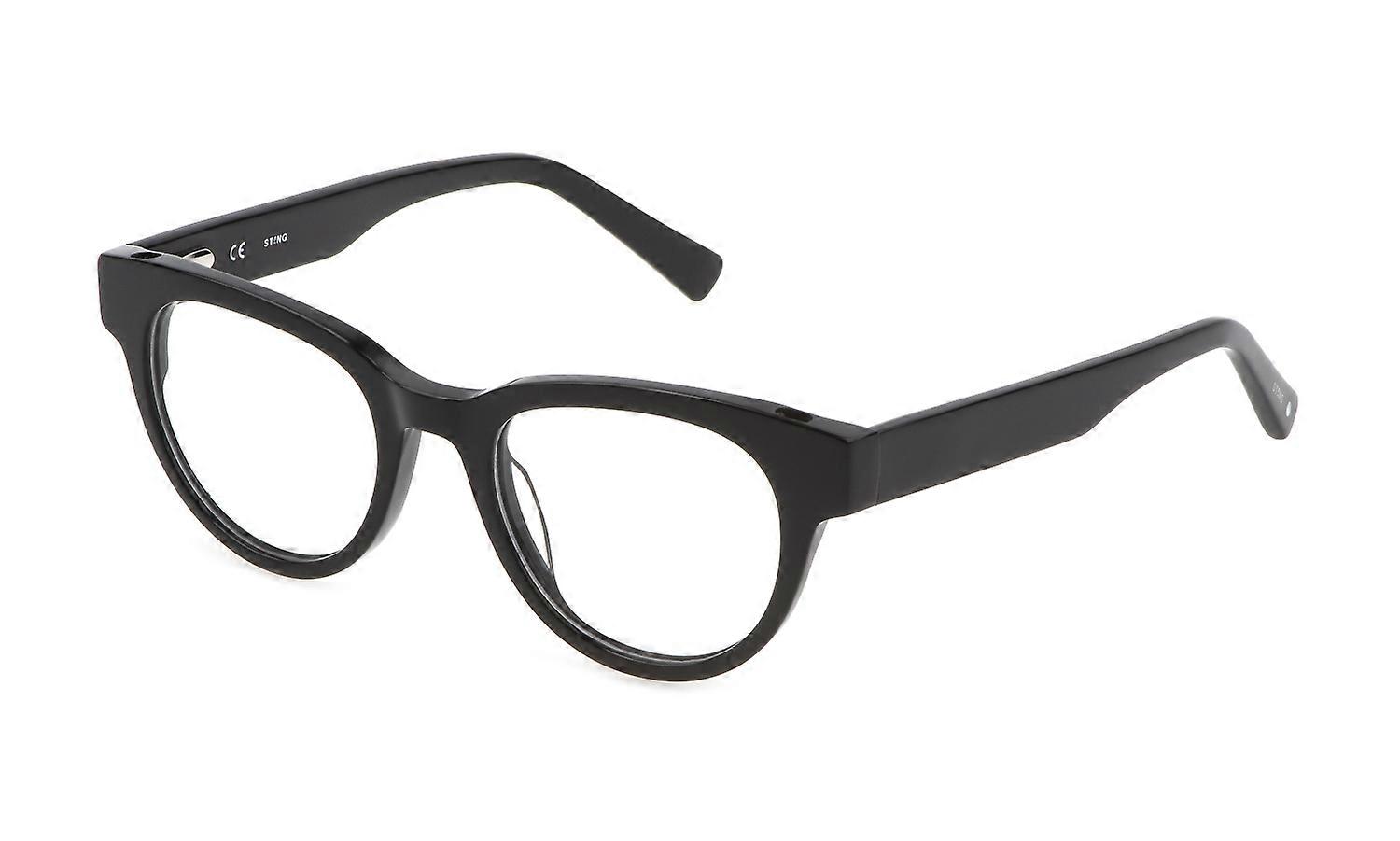 Eyewear Frames Sting VST420N 0700 Black LUCIDO 49/20/140 UNISEX
