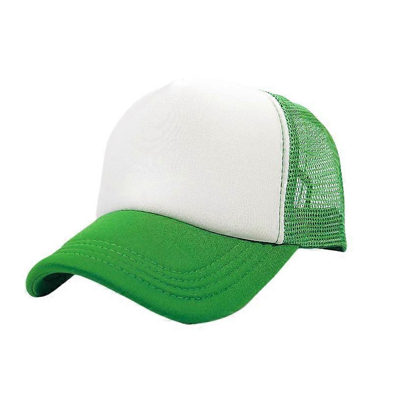 Wekity Two Tone Trucker Hat Summer Mesh Cap with Adjustable Snapback Strap