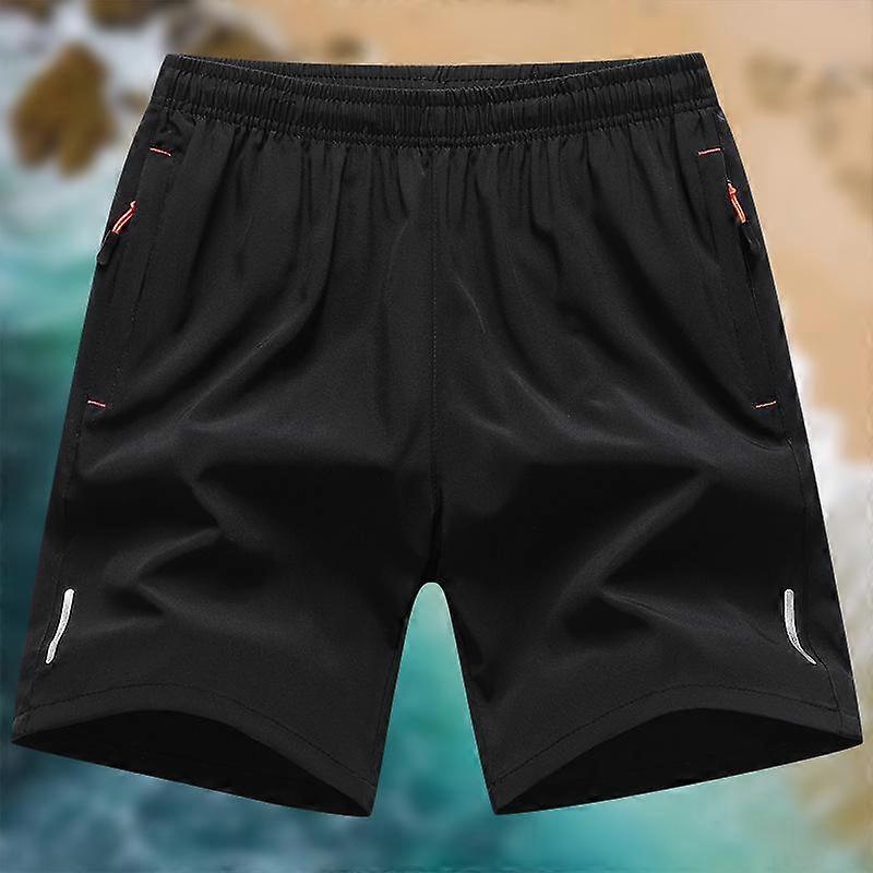 Plus Size 8XL Men's Casual Short Pant Men's Summer Men's Beach Pants Ice Silk Quick-drying Pants