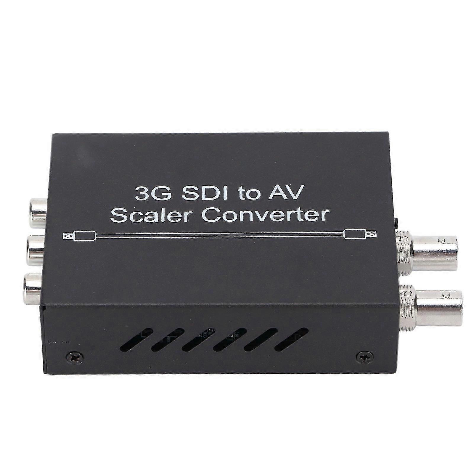 3g Sdi To Av Converter Sdi To Pal Ntscm Video Converter For Camera Home Theater Ac 100240v(us Plug )