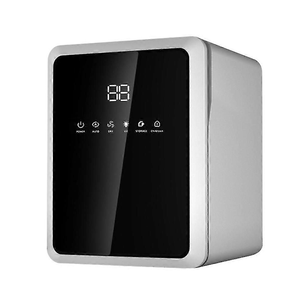 100W UV-sterilisator og tørketrommelskap, 3-i-1 desinfeksjon for tåteflasker, 8L kapasitet