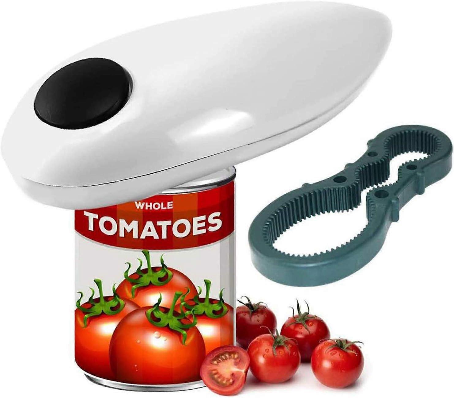 Electric Can Opener, Automatic Restaurant Can Openers for Seniors with Arthritis, Weak Hands, Chefs, Smooth Edge Electric Can Openers