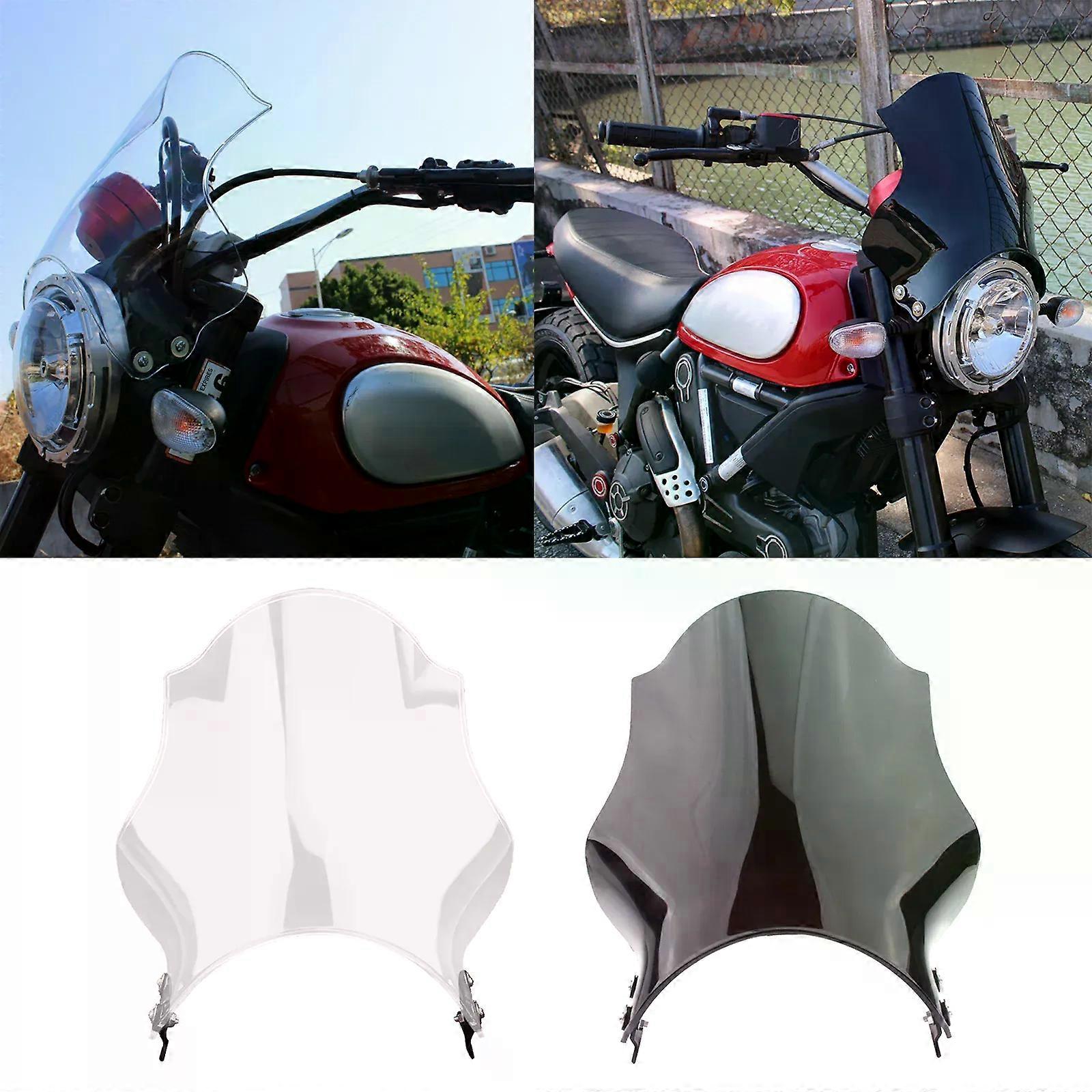 Motorcycle Motorbike Windshield Deflector compatible for SCRAMBLER 800 2015-2020 MAXP