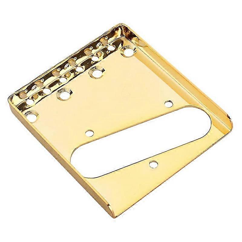 Top Loader Guitar Bridge Plate for Electric Guitar Pickup Spare Parts Accessories (Gold) 85.5mm