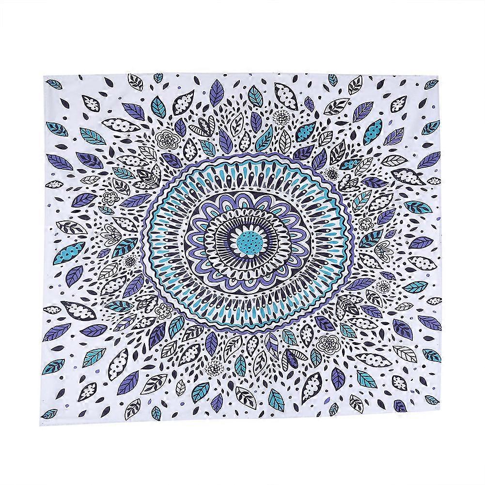 Psychedelic Sun and Moon Tapestry Wall Hanging Dorm Home Decor Beach Coverlet (Type 2)