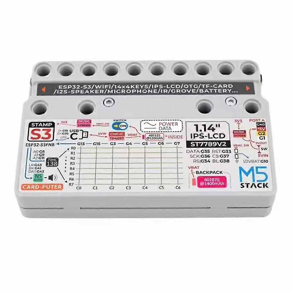 Cardcomputer StampS3 Microcontroller 56 Key Keyboard Card Computer DIY Electronics