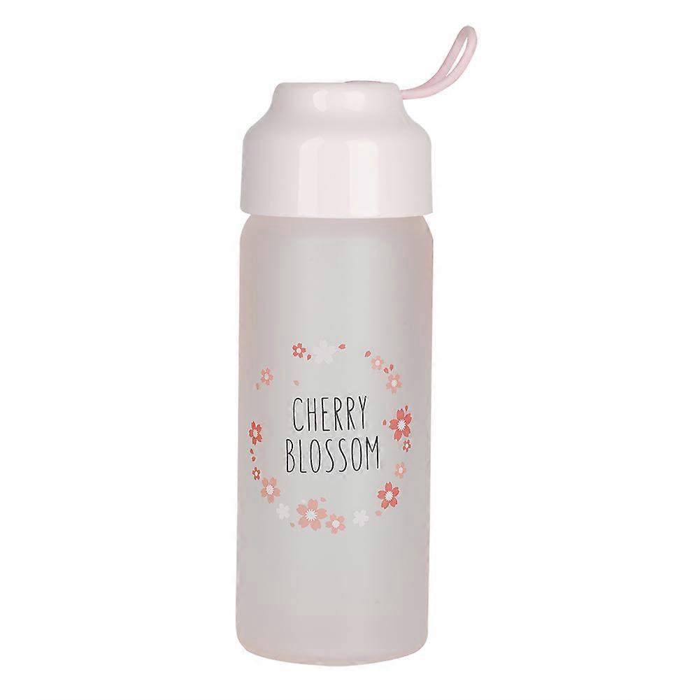 Transparent water bottle