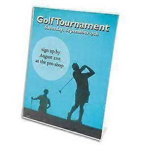 Display Stand - DEFLECTO - A4 Inclined Portrait - Transparent - Document - Display