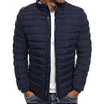 Herren Bubble Coat Puffer Jacke Gesteppte gepolsterte Oberbekleidung S2024123017299 S Marineblau