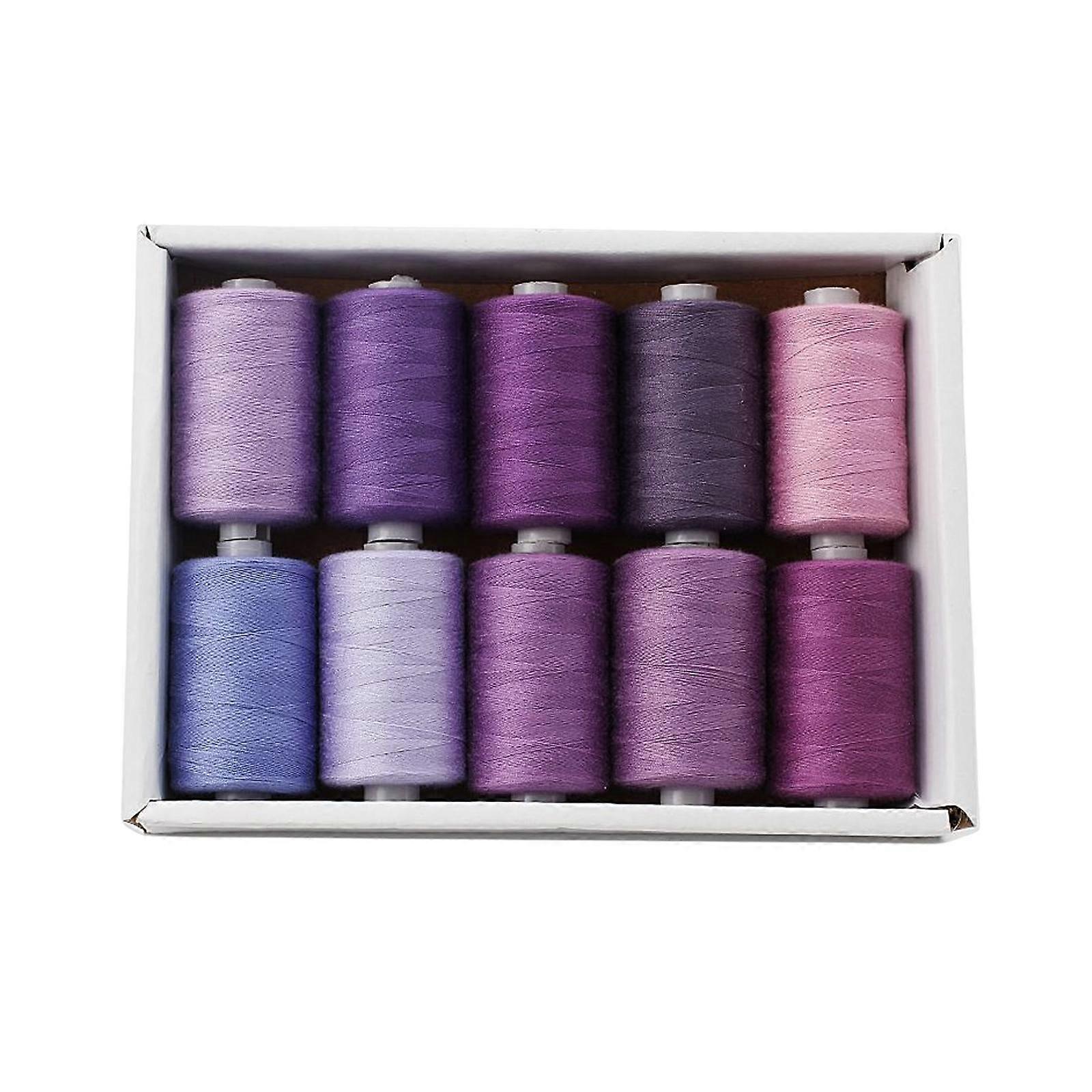 12 Sewing Threads Polyester Threads Assorted for Quilting Sewing Machine All