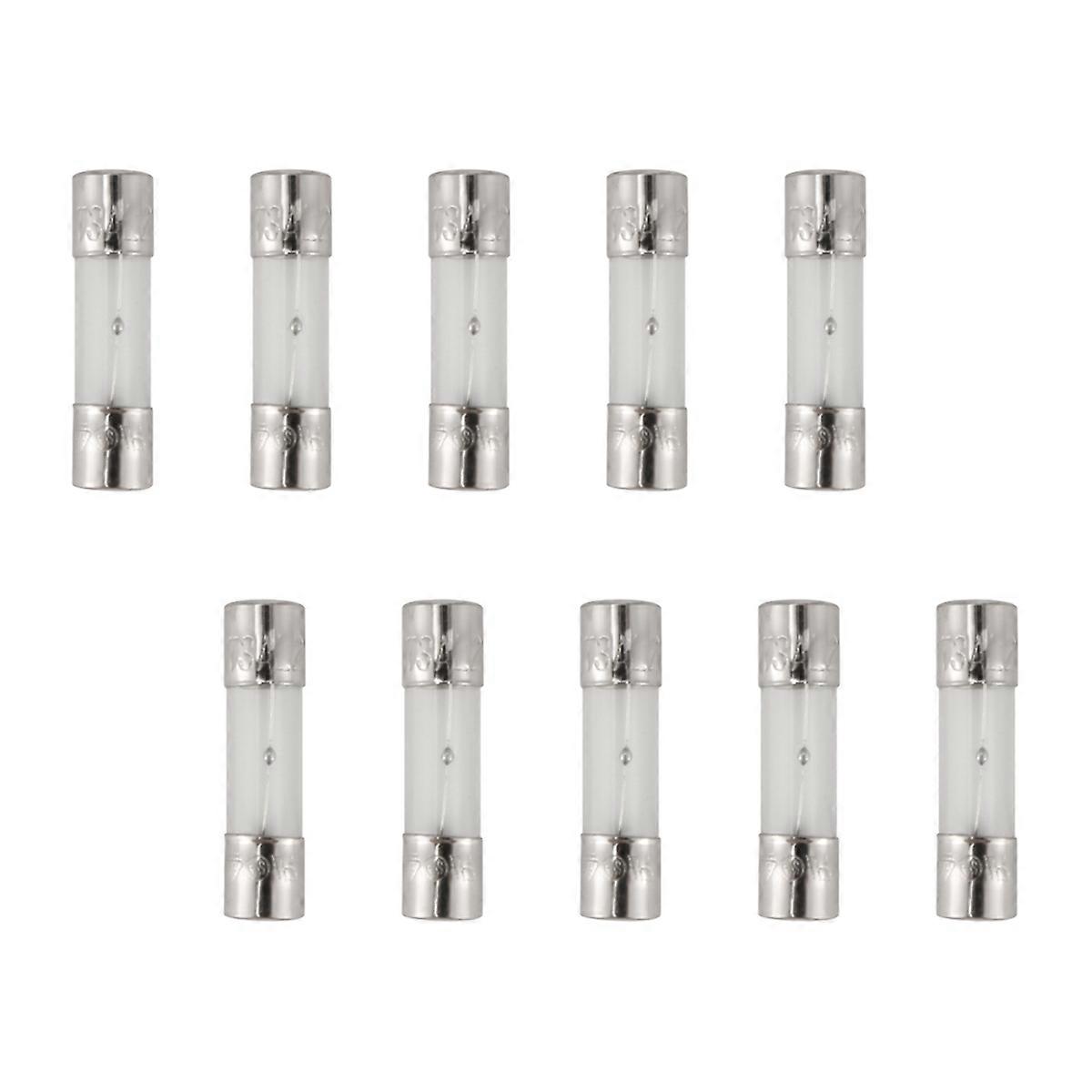 10 ks 250V 3A 3A pomalých skleněných pojistek, trubiček 5mm x 20mm