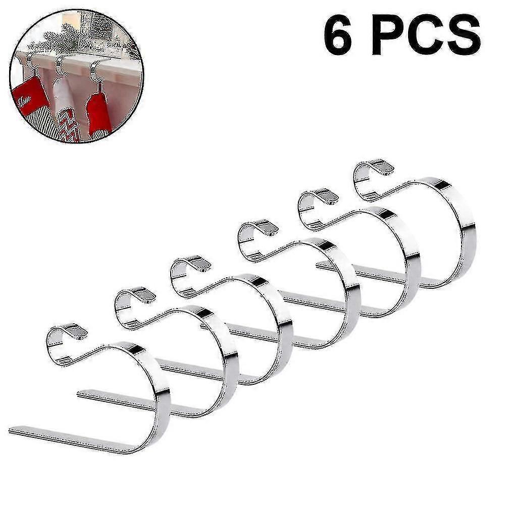 Ing H Hooks Metal Hooks, 6pcs