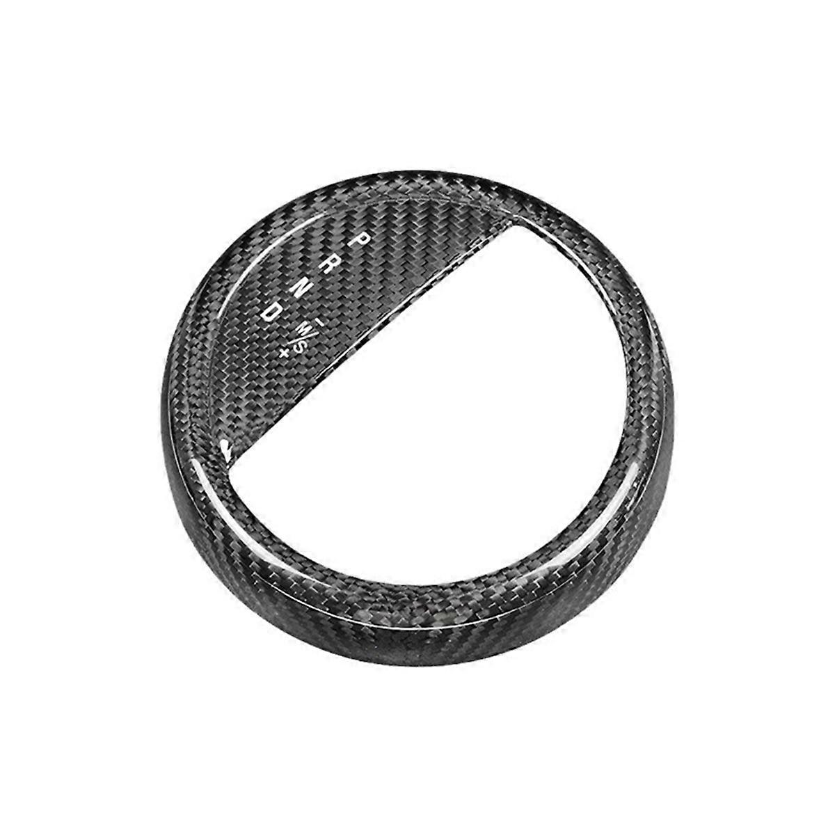 Carbon Fiber Car Gear Shift Panel Frame Sticker for R50 R53 2001 2002 2003 2004 2005 2006
