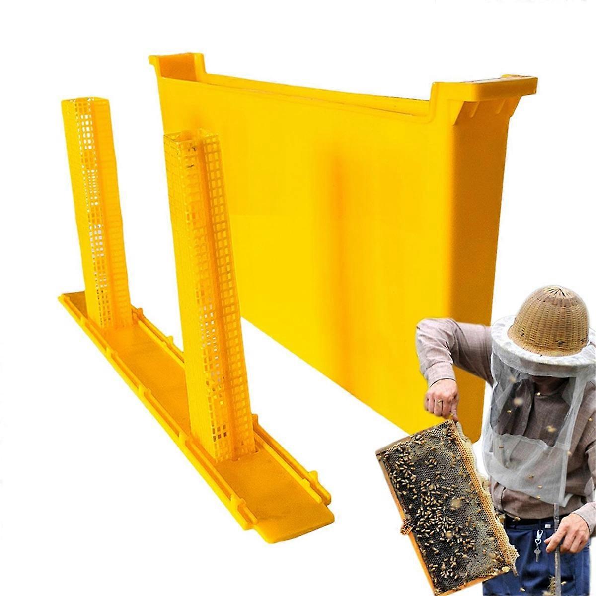 Beehive Feeder Bee Frame Feeder Beehive Water Food Feeder Beekeeping Deep Frame Water Dispenser for