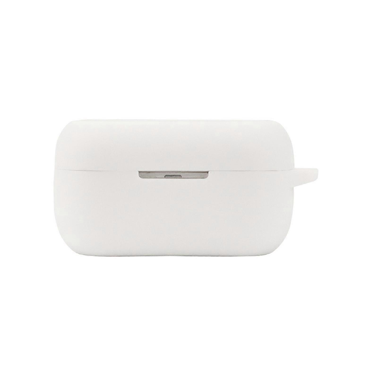 Silicone Housing Cover Case for Technics EAH-AZ80 Bluetoothcompatible Wireless Headset ShockproofShell Protector Sleeve White