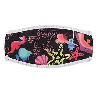 Diving Goggles Strap Cover Double Layer Neoprene Adjustable Waterproof Comfortable Goggle Hair Protector Wrap for Diving Swimming