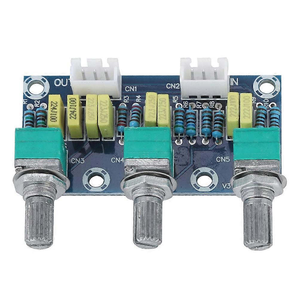 3 Channels Pre Amplifier Module Toning Board for o XH2.54 3P Socket