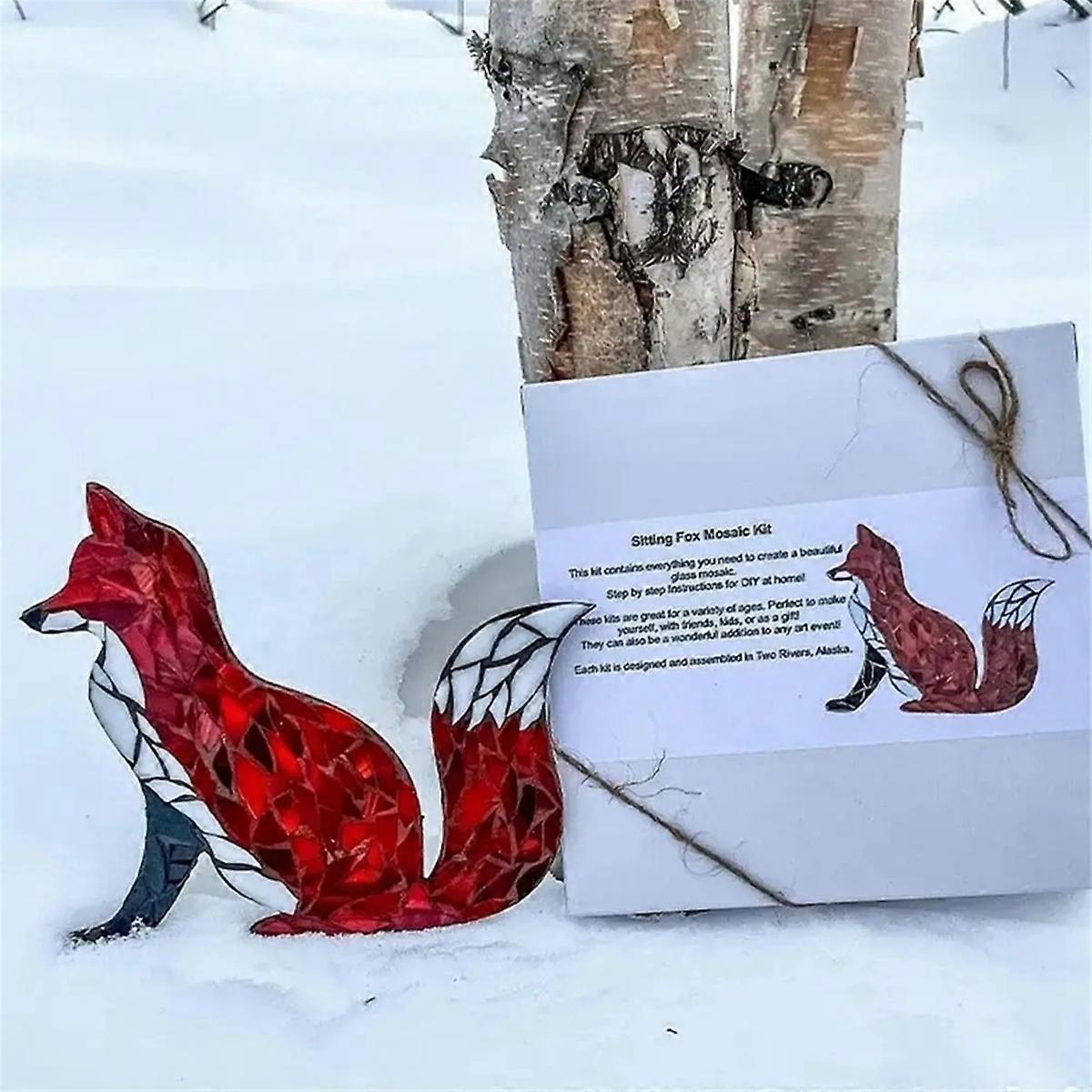 2PCS DIY Mountain Range Mosaic Kit,A