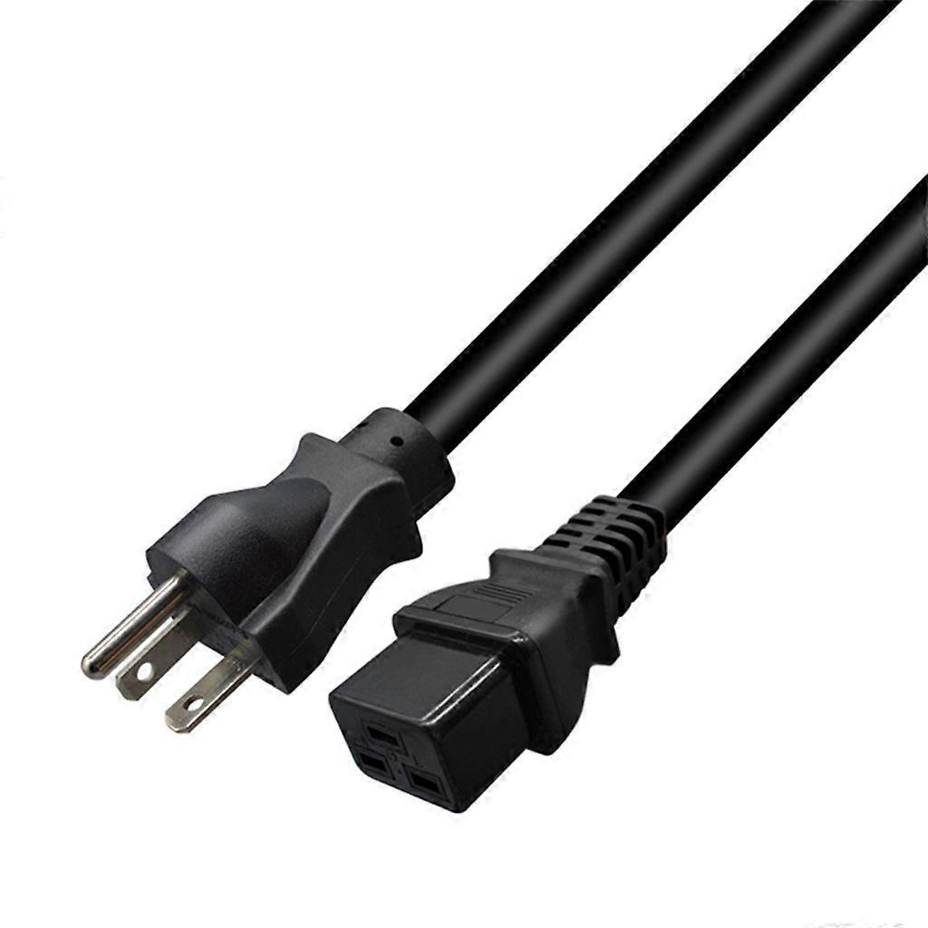 America NEMA 6-20P to C19 US Convert Power Extension Cable 3Hole C19 Adapter