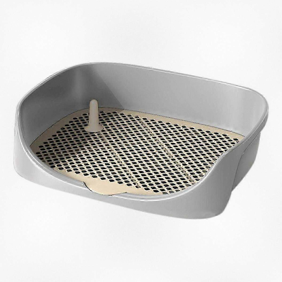 Puppy Training Pad Holder - Indoor Dog Potty Tray with Mesh Grid for Clean Floor Protection
