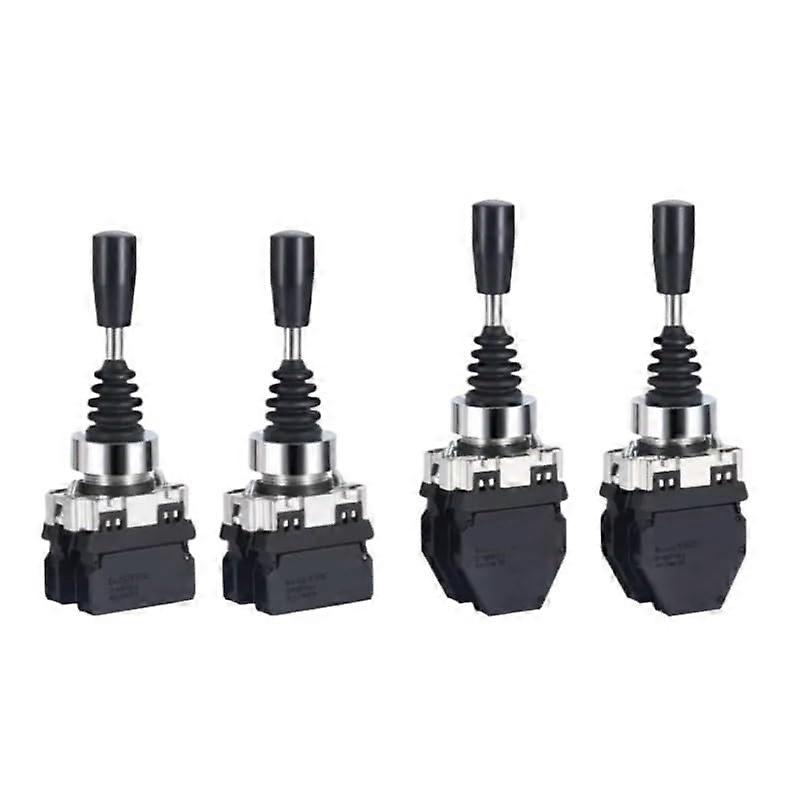22mm Joystick Switch Maintained 4-Position 4NO Cross Switch HKL-D24/HKL-D14 HKLD24 Momentary Spring Return Wobble Stick
