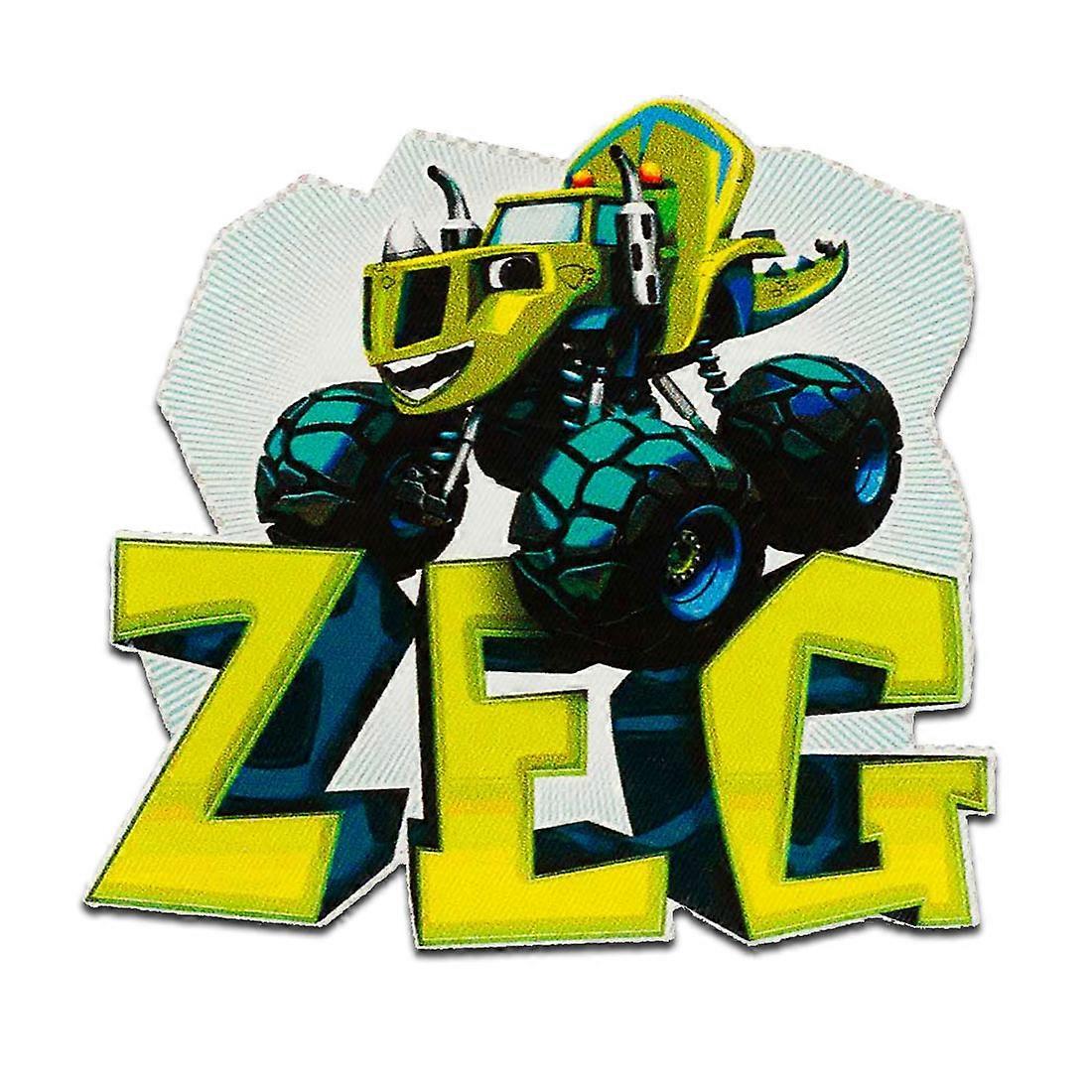 Blaze Zeg - patch, iron-on patch, iron-on patch, size: 6.8 x 7 cm