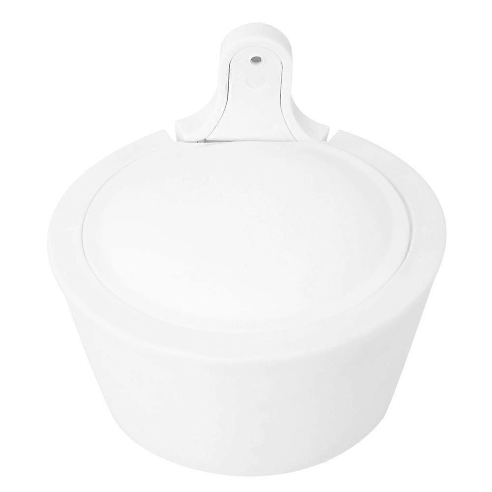 Wall-Mounted Manual Liquid Soap Dispenser for Bathroom Use