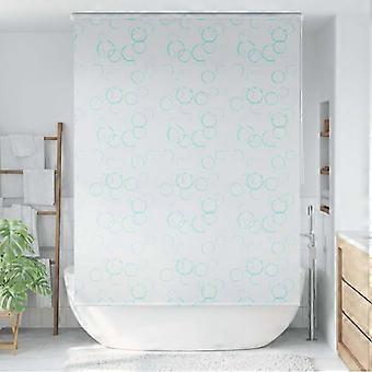 Shower roller blind 160x240 cm bubble pattern